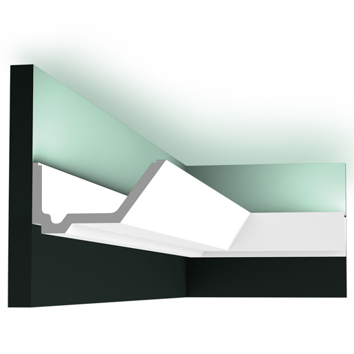 Orac Eckleiste C 358 200cm 7,5 x 14,0 cm (Luxxus)